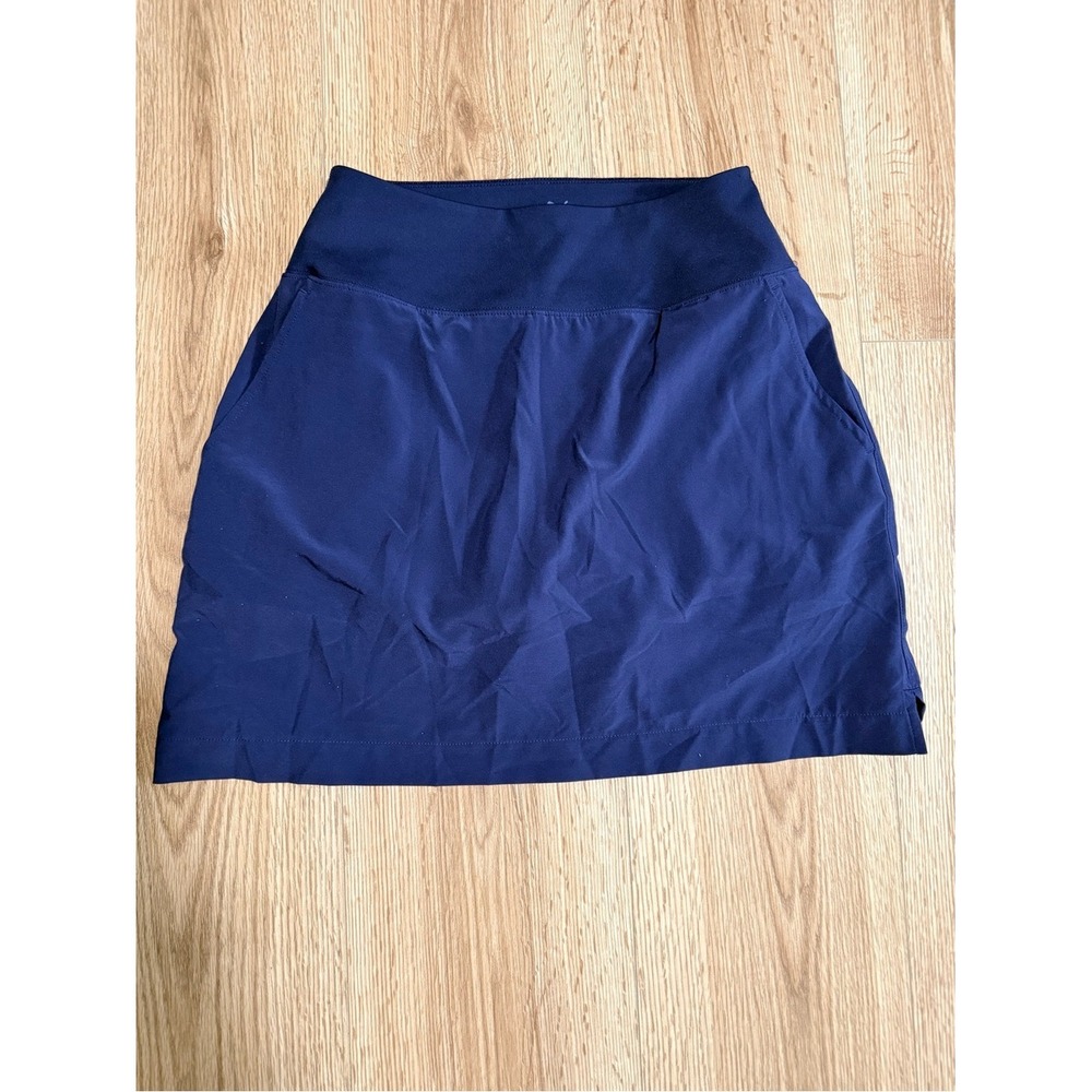 Puma Navy Blue Golf Skort Womens XS Athletic Skirt with Pockets and Inner Shorts